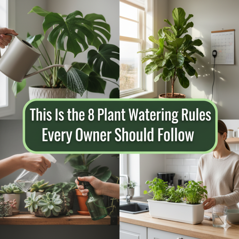 8 Plant Watering Rules Every Owner
