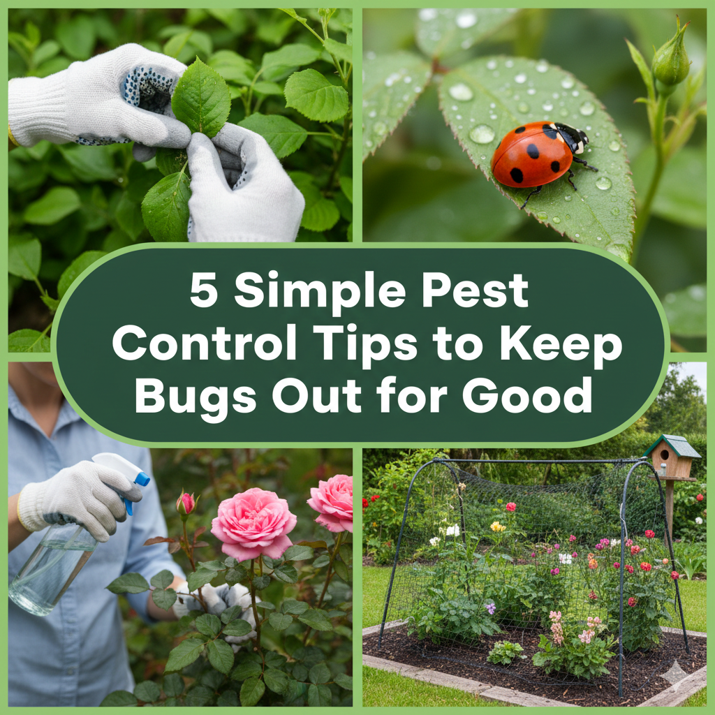 5 Simple Pest Control Tips to Keep Bugs Out for Good