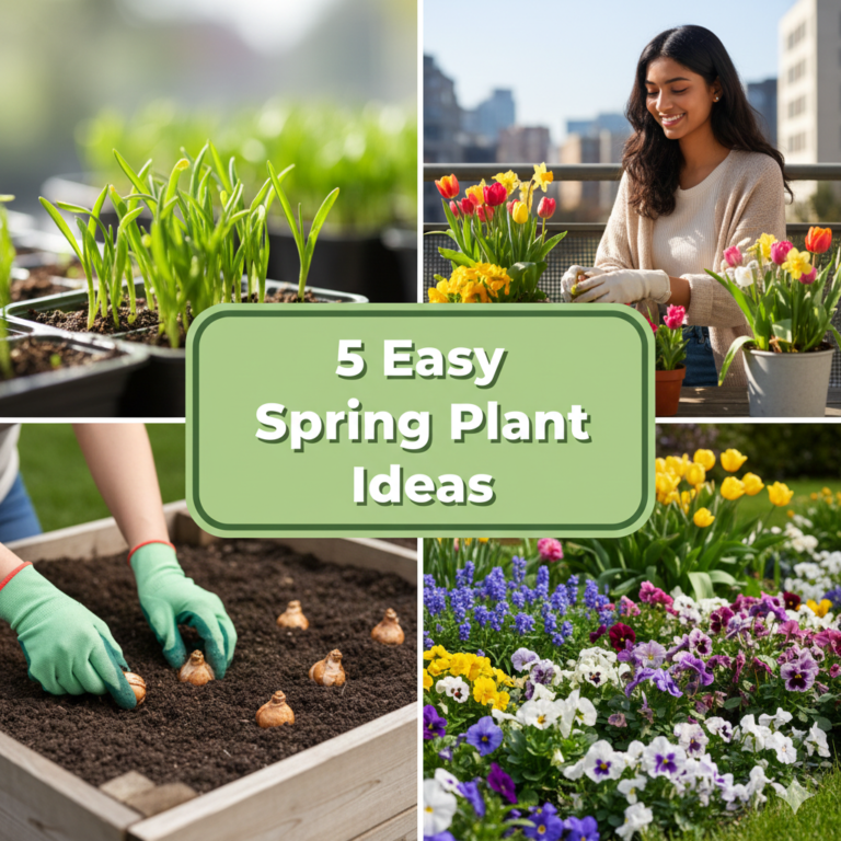 5 Easy Spring Plant Ideas
