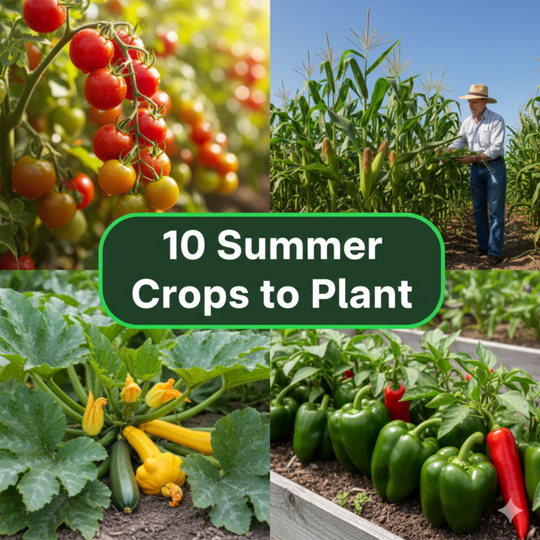 10 Summer Crops to Plant