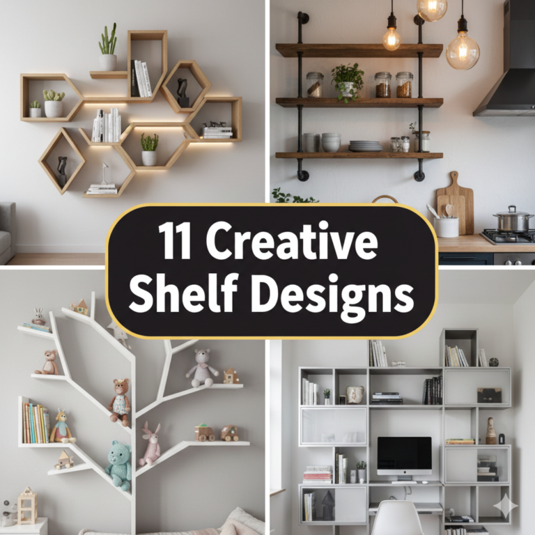 11 Creative Shelf Designs