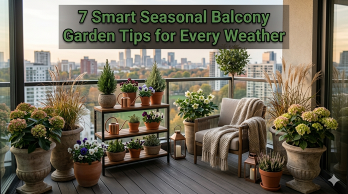 7 Smart Seasonal Balcony Garden Tips for Every Weather