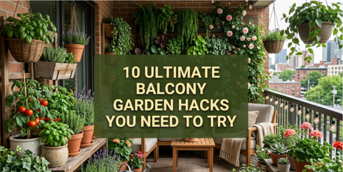 10 ultimate balcony garden hacks you need to try