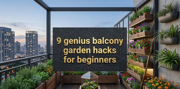 9 genius balcony garden hacks for beginners