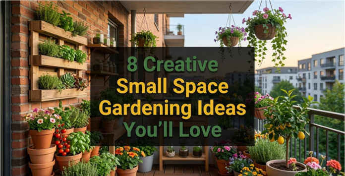 8 Creative Small Space Gardening Ideas You’ll Love