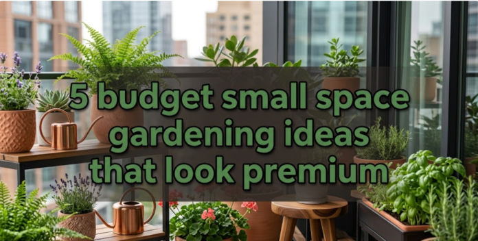 6 small space gardening lessons (real experience)