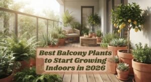 Best Balcony Plants to Start Growing Indoors in 2026