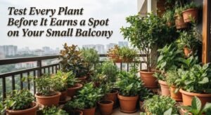 Test Every Plant Before It Earns a Spot on Your Small Balcony