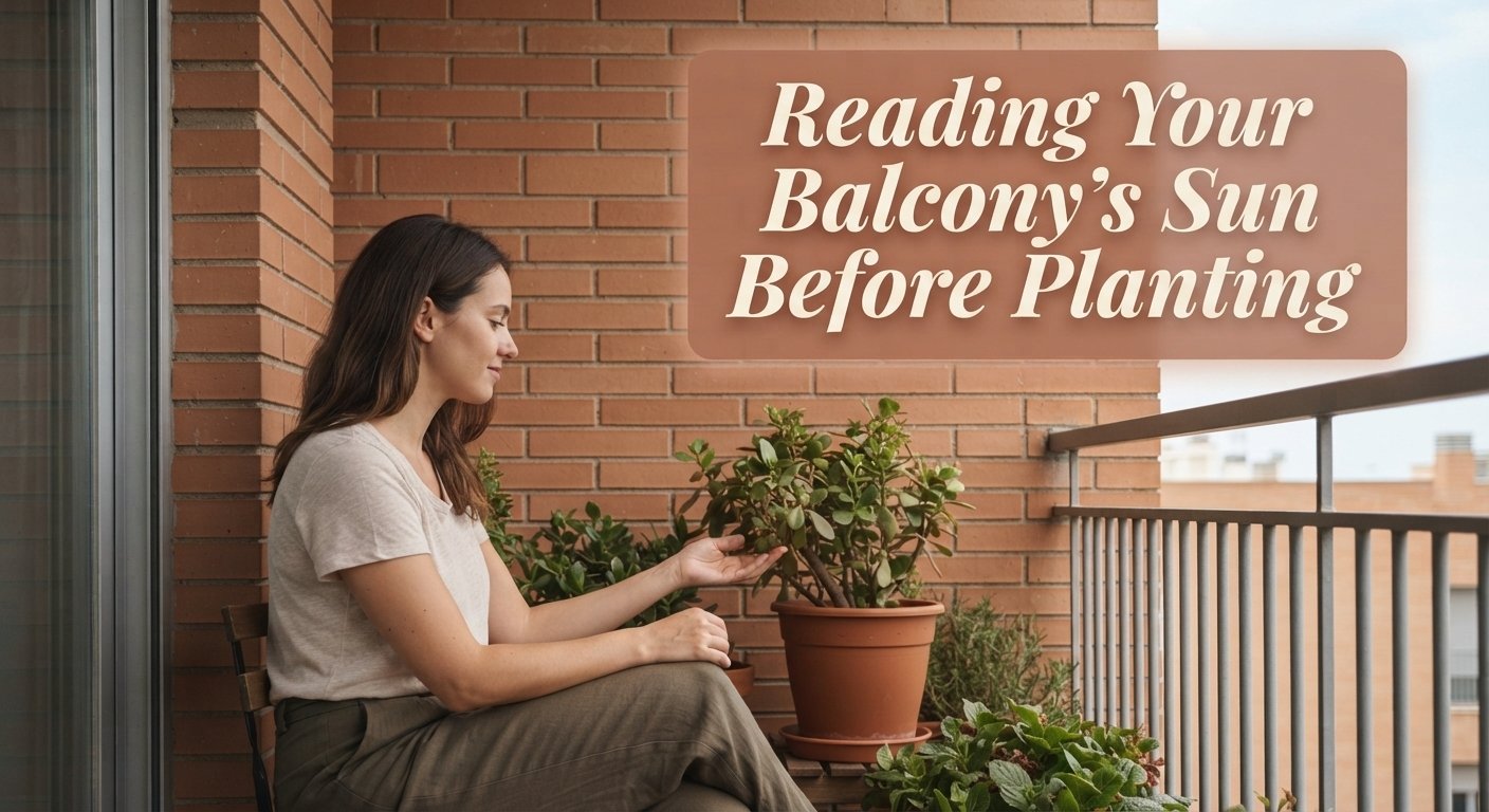 Reading Your Balcony's Sun Before Planting