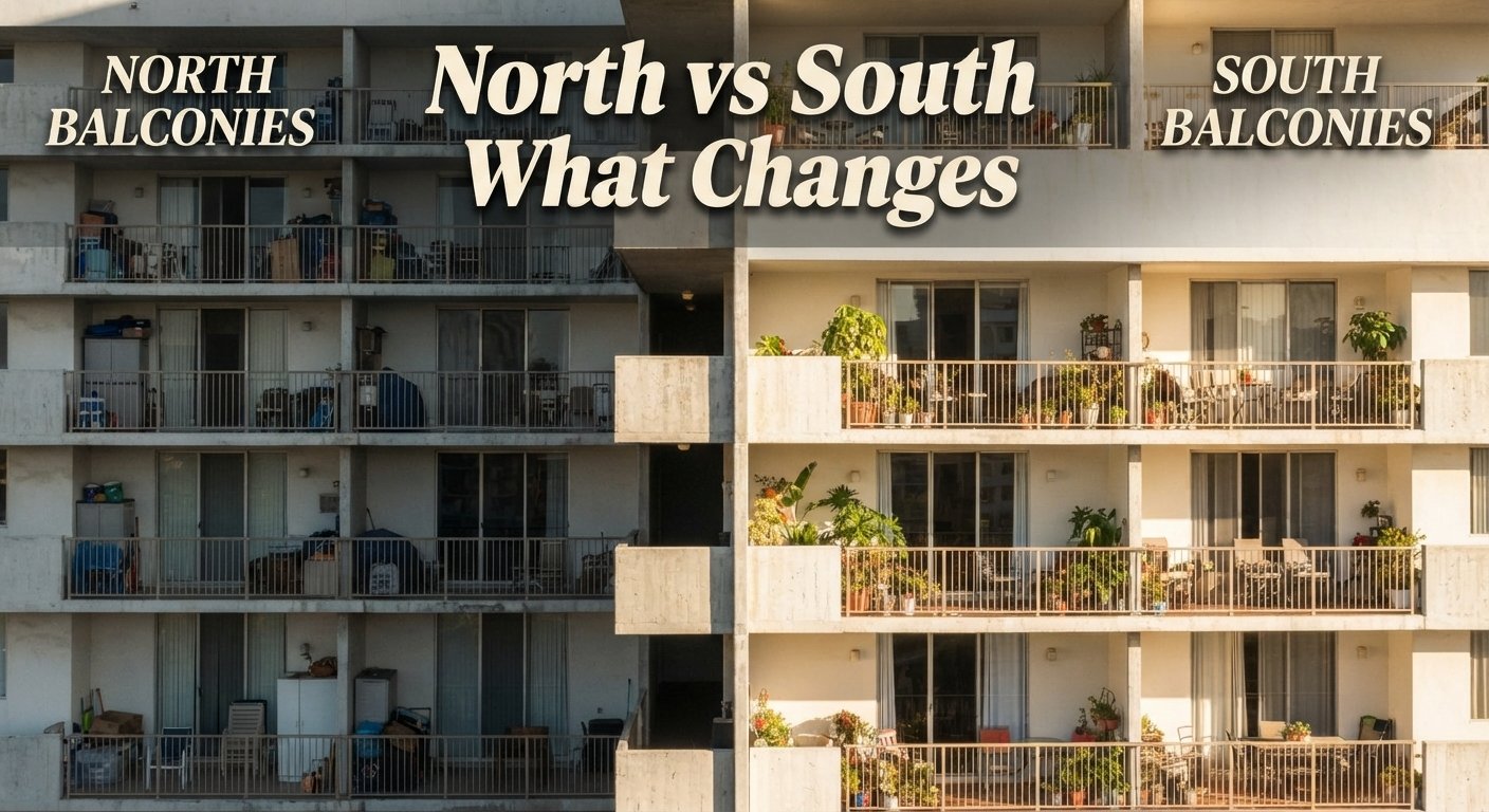 North vs South Balconies: What Changes