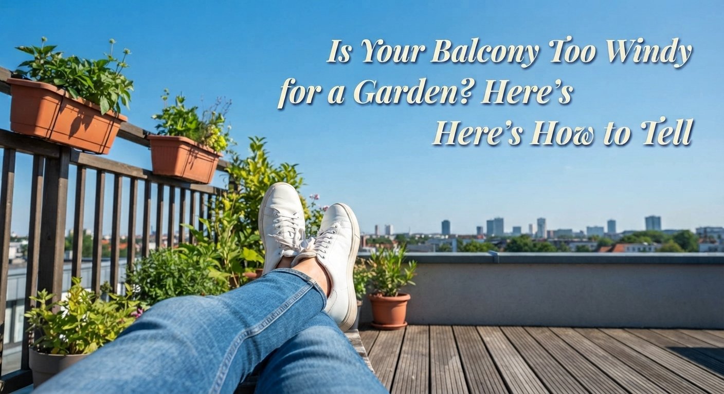 Is Your Balcony Too Windy for a Garden? Here's How to Tell