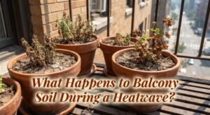 What Happens to Balcony Soil During a Heatwave?