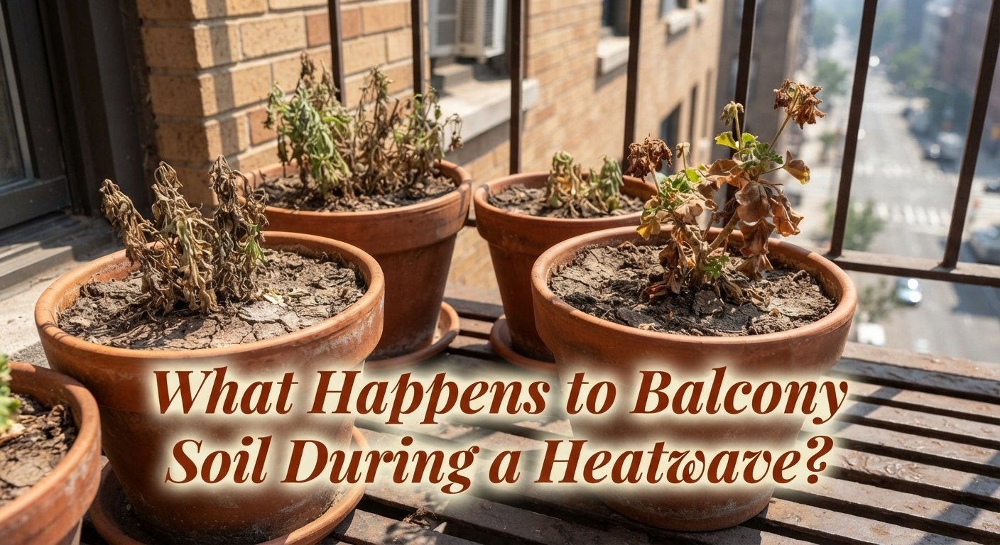 What Happens to Balcony Soil During a Heatwave?