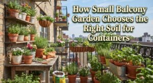 How Small Balcony Garden Chooses the Right Soil for Containers