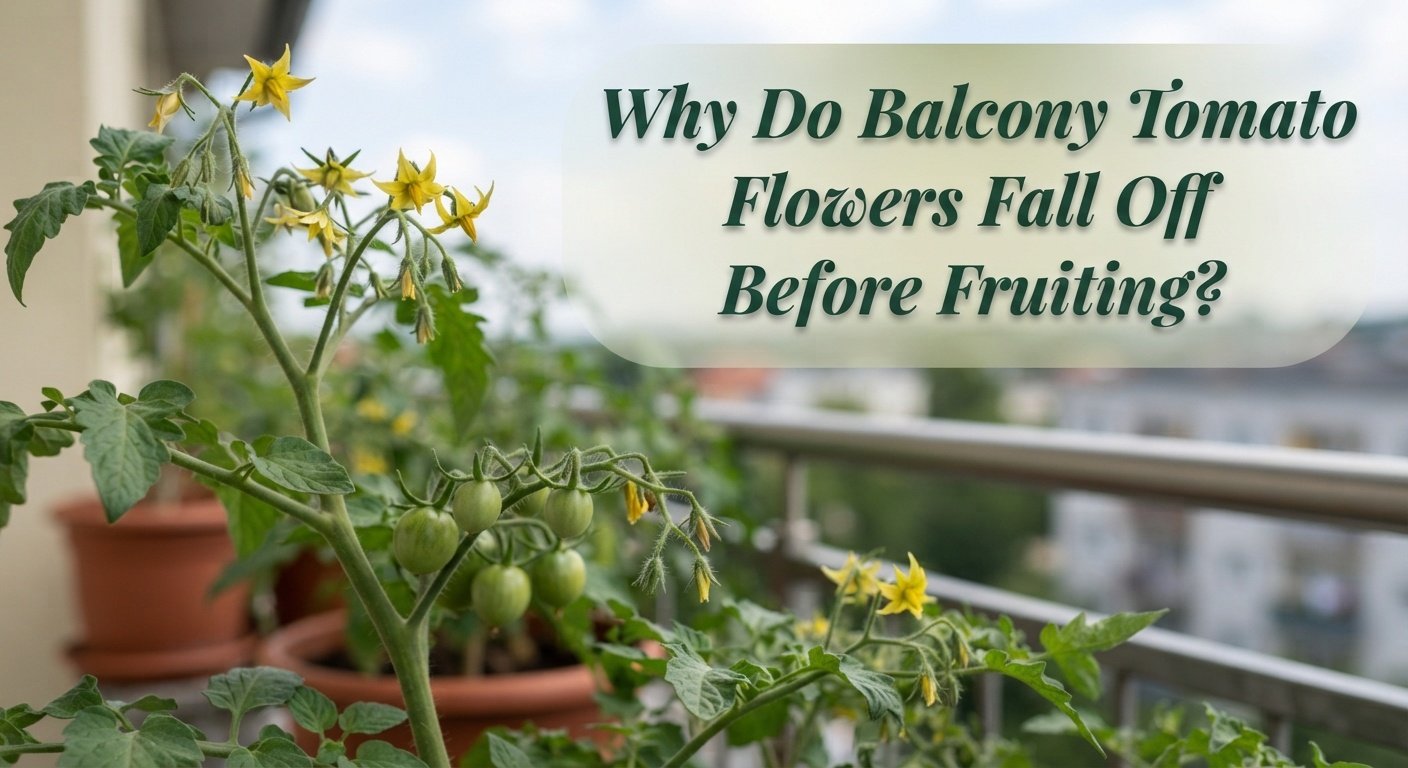 Why Do Balcony Tomato Flowers Fall Off Before Fruiting?