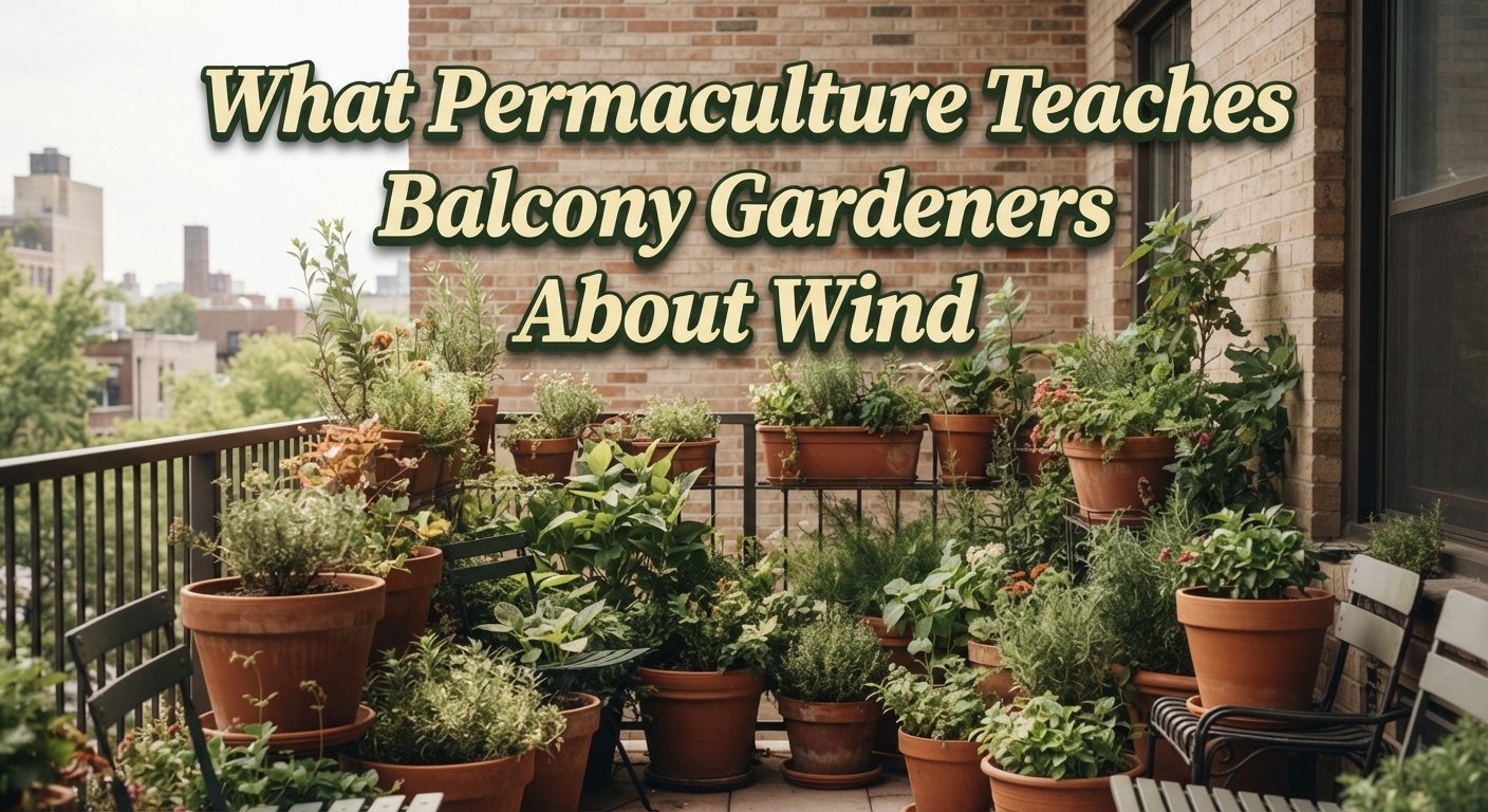 What Permaculture Teaches Balcony Gardeners About Wind