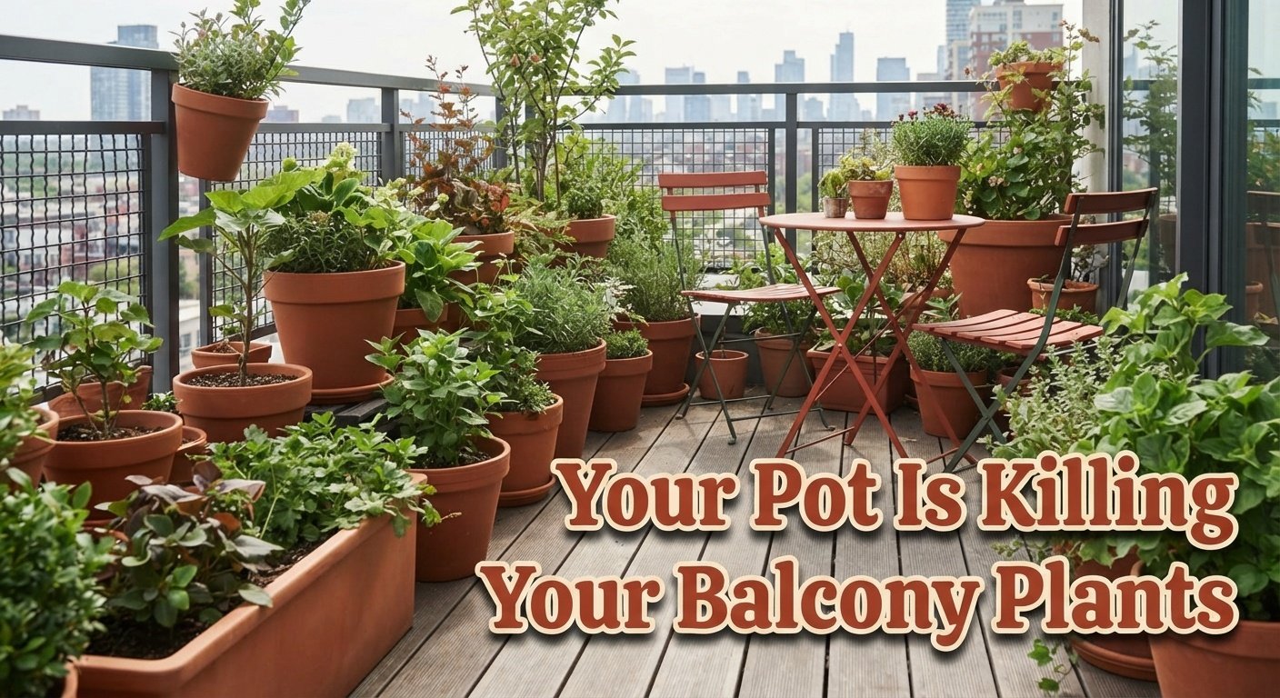 Your Pot Is Killing Your Balcony Plants