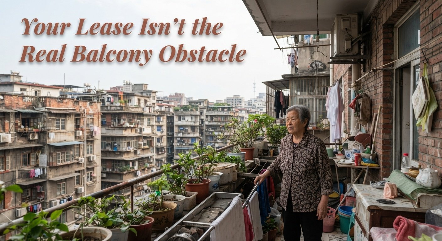 Your Lease Isn't the Real Balcony Obstacle