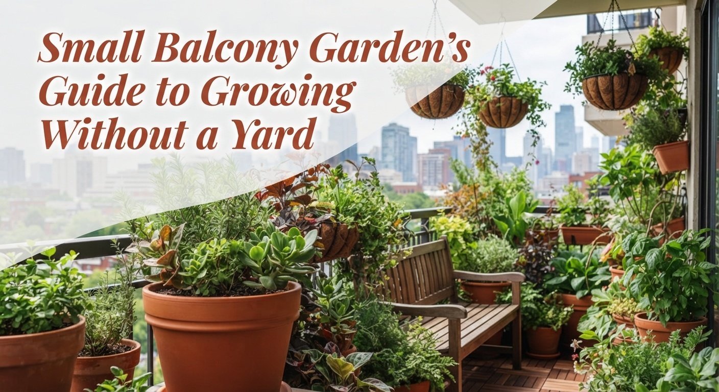 Small Balcony Garden's Guide to Growing Without a Yard