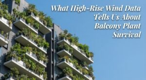 What High-Rise Wind Data Tells Us About Balcony Plant Survival