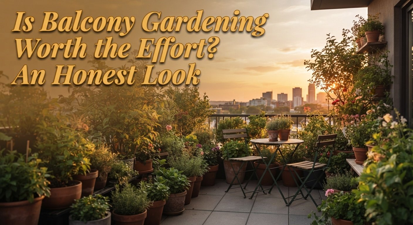 Is Balcony Gardening Worth the Effort? An Honest Look